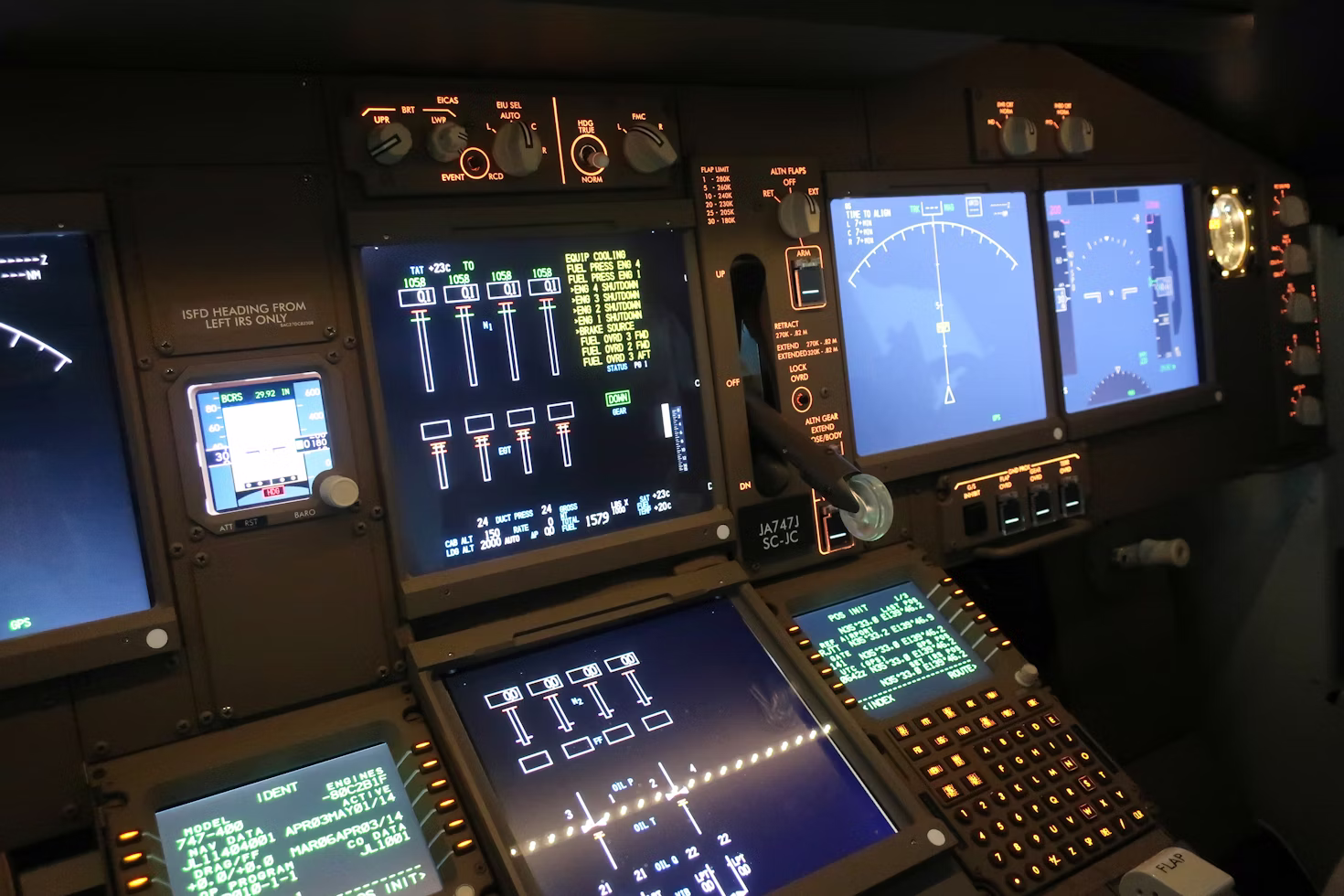 Piloto en cabina
